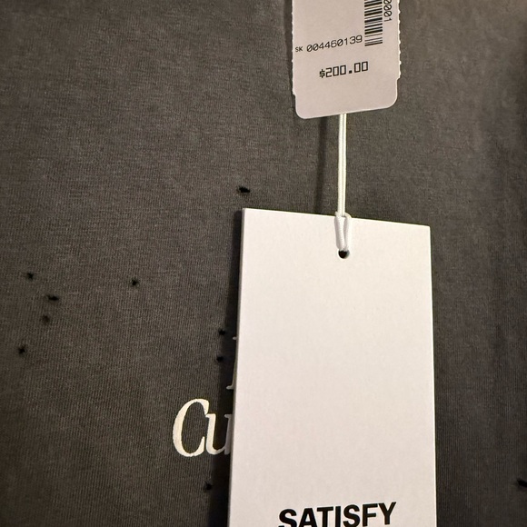 Satisfy Women's Charcoal Graphic Tee - Picture 5 of 9